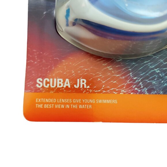 Speedo Scuba Swim Goggles Junior Blue Ages 6-14 Recreation UV Protection Beach - Picture 3 of 6